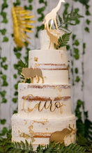 Load image into Gallery viewer, Pack of 4 Animal Cake Charms | Theme Cake Charms | Jungle Safari Cake Charm