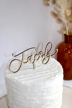 Load image into Gallery viewer, Name Cake Topper • Birthday Cake Topper • CUSTOM Name Topper