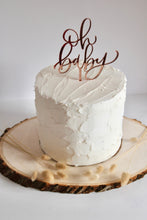 Load image into Gallery viewer, Oh Baby Baby Shower Cake Topper