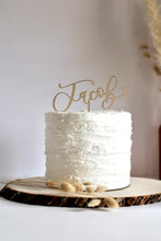 Load image into Gallery viewer, Name Cake Topper • Birthday Cake Topper • CUSTOM Name Topper