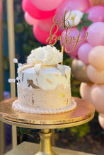 Load image into Gallery viewer, Oh Baby Baby Shower Cake Topper