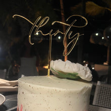 Load image into Gallery viewer, Number Cake Topper | Birthday Cake Topper | CUSTOM Topper