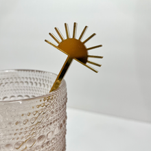 Load image into Gallery viewer, Pack of 12 Sun Drink Stirrers