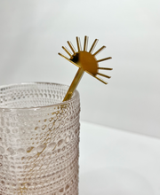 Load image into Gallery viewer, Pack of 12 Sun Drink Stirrers