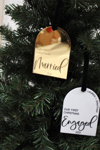 First Christmas As...Ornament | Milestone Ornament | 2022 Holiday Ornament