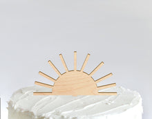 Load image into Gallery viewer, Sun Cake Topper