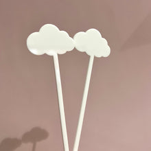 Load image into Gallery viewer, Pack of 12 Cloud Drink Stirrers